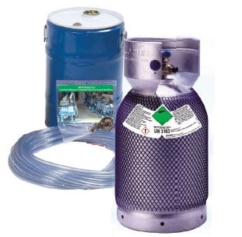 Bidón y botella de Nettogaz